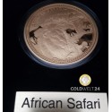 5 Unzen Gold African Safari Löwe 2017 PP