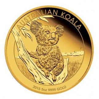 5 Unzen Gold Koala 2015