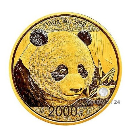 150g Gold China Panda 2018 PP (inkl. Box und Zertifikat)
