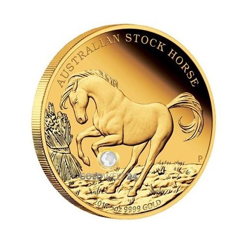 5 Unzen Gold Australian Stock Horse 2018