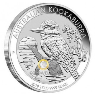 1kg Silber Kookaburra 2019