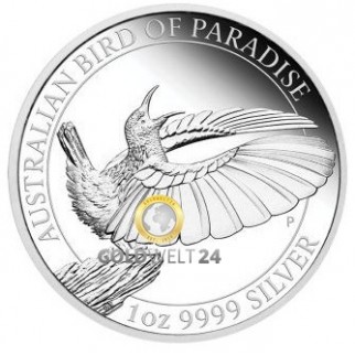 1 Unze Silber Birds of Paradise 2019 PP