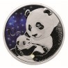 30g Silber China Panda Glowing Galaxy 2019