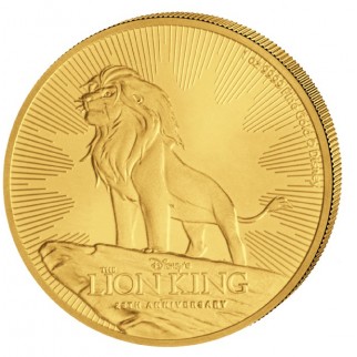 1 Unze Gold König der Löwen 2019