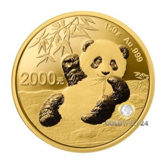 150g Gold China Panda 2020 PP (inkl. Box und Zertifikat)