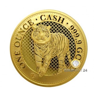 1 Unze Gold Bengal Tiger 2019