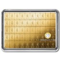 50 g Gold Tafelbarren Combibarren (Goldplättchen) H&M