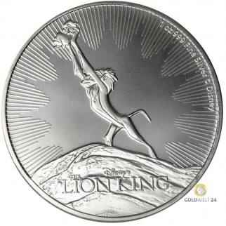 1 Unze Silber Lion King 2020