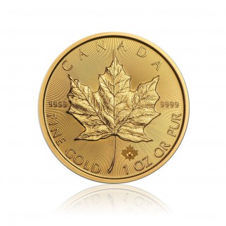 1 Unze Gold Maple Leaf diverse Jahrgänge