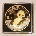 30g Silber China Panda Golden Ring 2020