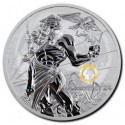 5 Unzen Silber Golds of Olympus Zeus 2021