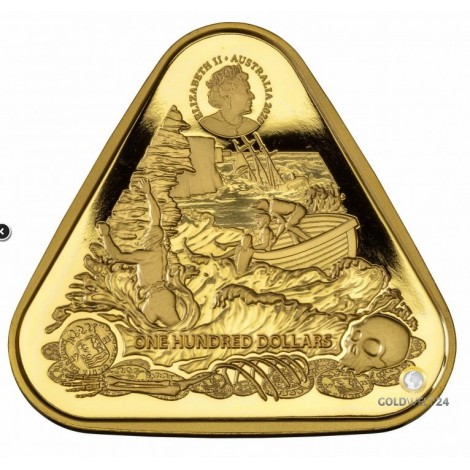 1 Unze Gold TRIANGULAR Zuytdorp 2020