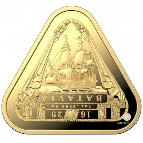1 Unze Gold TRIANGULAR Batavia 2019