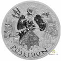 5 Unzen Silber Golds of Olympus Poseidon 2021
