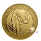 1 Unze Gold Elefant Cash India 2021