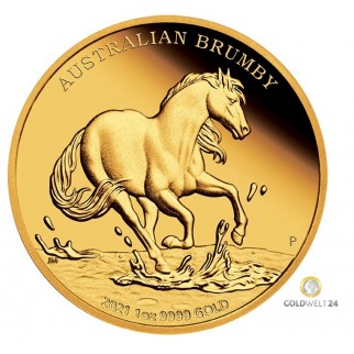 1 Unze Silber Australian Brumby 2020 (Stock Horse)