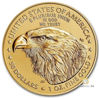 1 Unze Gold American Eagle 2021 (2. Motiv)