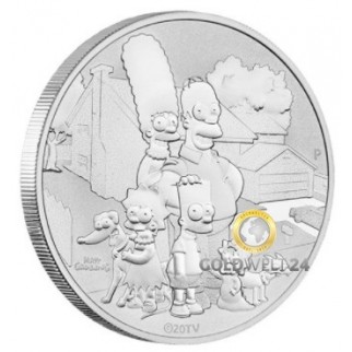 1 Unze Silber THE SIMPSONS Family 2021
