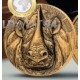 1 Unze Gold Big Five Mauquoy Nashorn 2021 AF