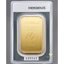 100g Goldbarren Heraeus
