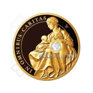 1 Unze Gold St. Helena The Queen´s Virtues PP