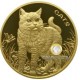 1 Unze Gold Fiji Cats 2022
