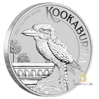1 Unze Silber Australien Kookaburra 2022