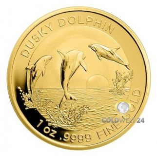 1 Unze Gold Fraser´s Dolphin 2021