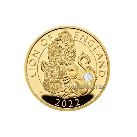 1 Unze Gold Lion of England 2022