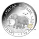 1 kg Silber Somalia Elefant 2022