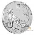 1 Kilo Silber Lunar III Tiger