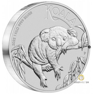 1 kg Silber Koala 2022
