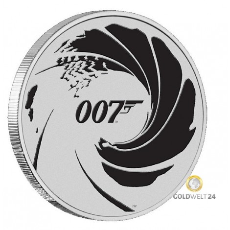 1 Unze Silber James Bond 