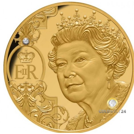 1 Unze Gold Niue In Gedenken an die Queen