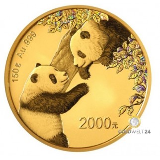 150g Gold China Panda 2023 PP (inkl. Box und Zertifikat)