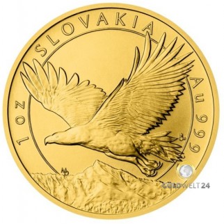 1 Unze Gold Slowakei Eagle