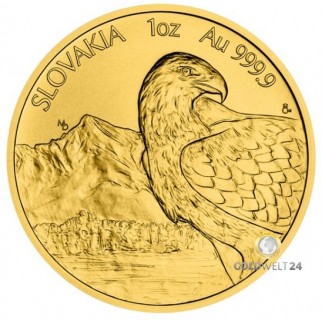 1 Unze Gold Slowakei Eagle 2021