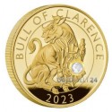 1 Unze Gold The Bull of Clarence 2023 PP