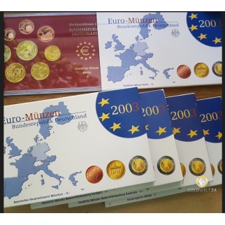Kursmünzensatz Euro-Münzen BRD 2003 PP