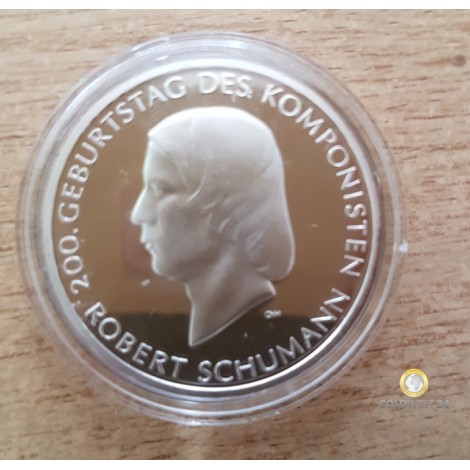 10€ Gedenkmünze Eduard Möhrike 2004