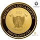1 Unze Gold Kamerun Mandrill 2022 PP 