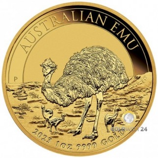 1 Unze Gold Australien Emu 2023