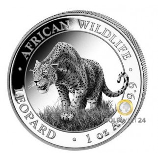 1 Kilo Silber Somalia Leopard 2022