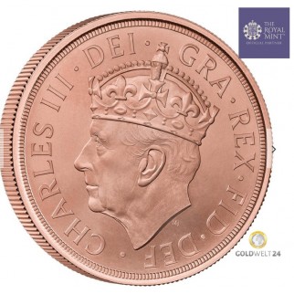 5 Pfund Krönung König Charles III. 2023 PP