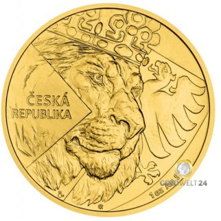1 Unze Tschechien Gold Löwe 2024