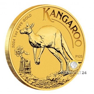1 Unze Gold Australien Känguru Nugget 2023