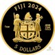 1 Unze Gold Fiji Cats 2024