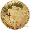 1 Unze Gold Kamerun The Viking Age 2024 - Befreiung PP