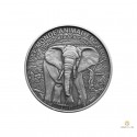 1 Unze Silber Elefant in Gefahr 2016