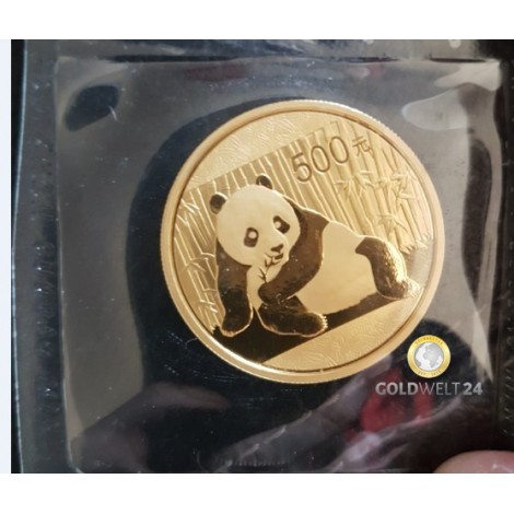 1 Unze Gold China Panda 2015